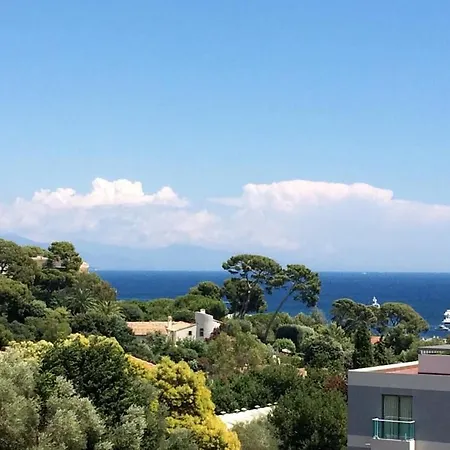 Sea View And Pool In Cap D'Antibes Appartement